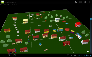Capture d'écran de l'application Le Village Imaginaire